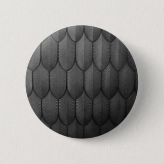 Zwarte marmeren knop ronde button 5,7 cm