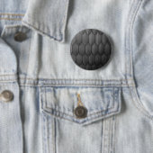 Zwarte marmeren knop ronde button 5,7 cm (In situ)