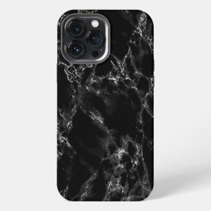 Zwarte marmeren steen - Elegant iPhone 13 Pro Max Hoesje