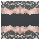 zwarte marmeren verfstreken stof (Swatch)