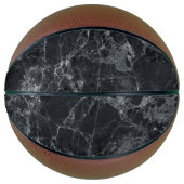 Zwarte marmertextuur basketbal (Voorkant)