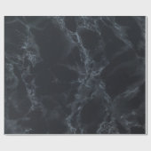 Zwarte marmertextuur cadeaupapier (Vlak)