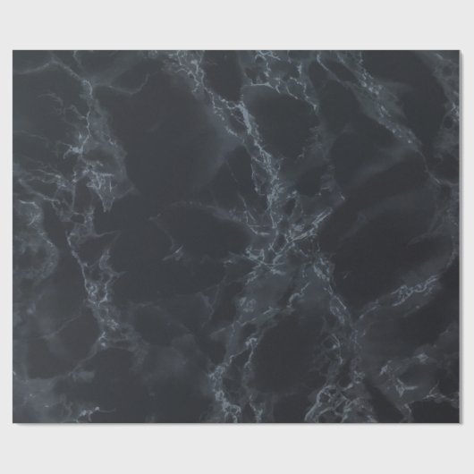 Zwarte marmertextuur cadeaupapier (Vlak)