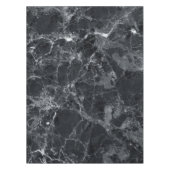 Zwarte marmertextuur tafelkleed (Voorkant)
