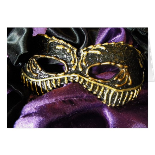 Zwarte Masquarade (Voorkant Horizontaal)