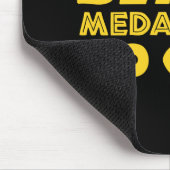 ZWARTE MEDAILLONS GEEN GOUD MUISMAT (Hoek)