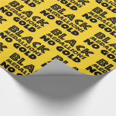 ZWARTE MEDALLIES NIET GOLD CADEAUPAPIER (Hoek)