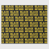 ZWARTE MEDALLIES NIET GOLD CADEAUPAPIER (Vlak)