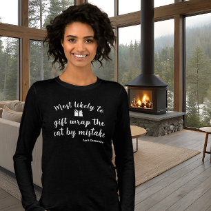 Zwarte meest waarschijnlijke bijpassende gezinsvak Tri-Blend shirt