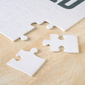 Zwarte meisje magie, melanine poppin, zus, bruine  legpuzzel (Zijkant)