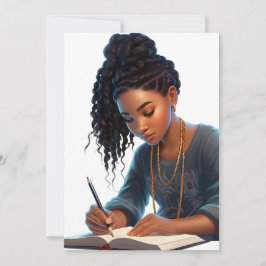 Zwarte meisje magie melanine schrijver bruine huid kaart