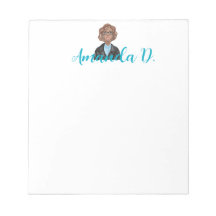 Zwarte meisje met een bril Gepersonaliseerd