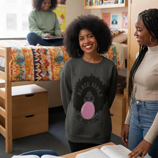 Zwarte meisjes knallen Schattige Trui