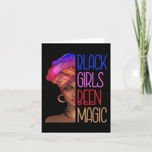 Zwarte meisjes zijn een Magic African American Que Kaart