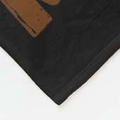 Zwarte meisjes zijn magisch melanine in Afro-Ameri Fleece Deken (Hoek)