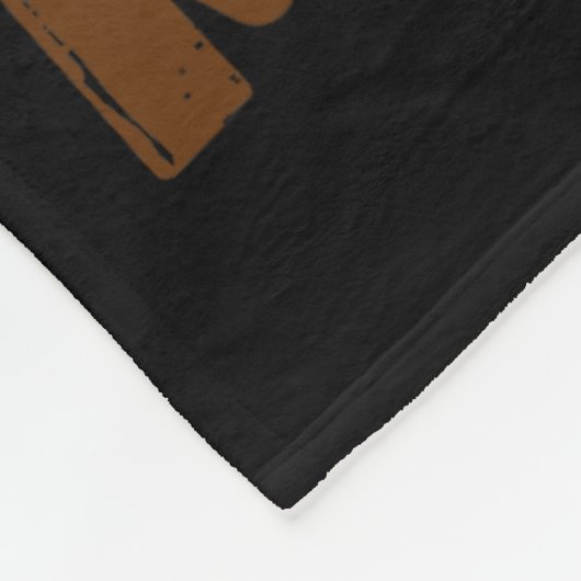 Zwarte meisjes zijn magisch melanine in Afro-Ameri Fleece Deken (Hoek)