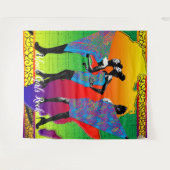 Zwarte-meisjesmagie Wandkleed (Voorkant (horizontaal))