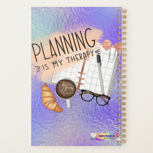  zwarte-meisjesplanner planner (Achterkant)