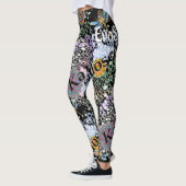 Zwarte melasse milkshake Leggings (Links)