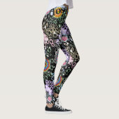 Zwarte melasse milkshake Leggings (Rechts)