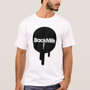 Zwarte Melk T-shirt