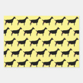 Zwarte melkgeit inpakpapier vel (Voorkant 3)