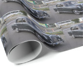 Zwarte Mercedes 220 S Cadeaupapier (Rol Hoek)