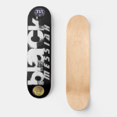 ZWARTE MESSIAH OFFICIEEL skateboard (Voorkant)