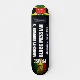 ZWARTE MESSIAH-skateboard, 7¾-inch deck Persoonlijk Skateboard