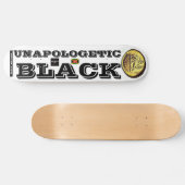 ZWARTE MESSIAH UNAPOLOGETIC BLACK Skateboard (Horizontaal)