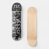 ZWARTE MESSIAS Skateboard (Voorkant)