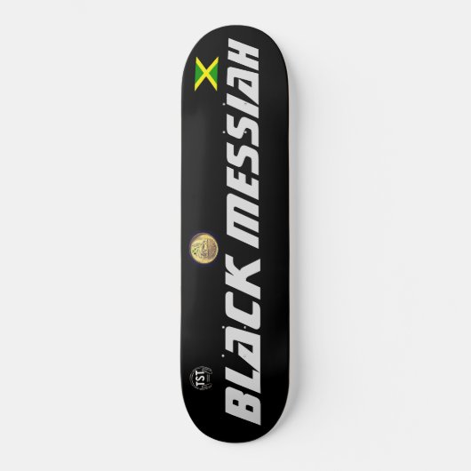 ZWARTE MESSIAS Skateboard (Voorkant)