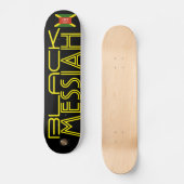 ZWARTE MESSIAS Skateboard (Voorkant)