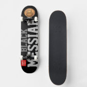 ZWARTE MESSIAS Skateboard (Voorkant)