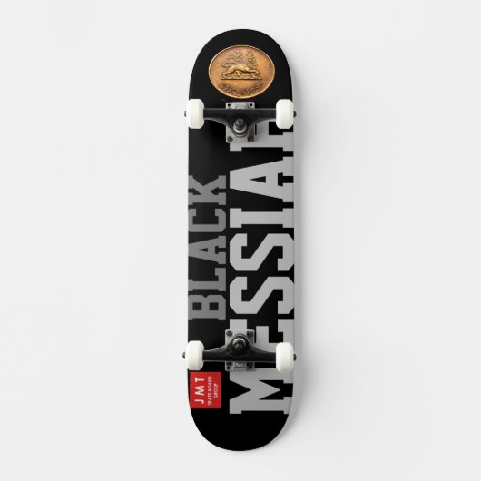 ZWARTE MESSIAS Skateboard (Voorkant)