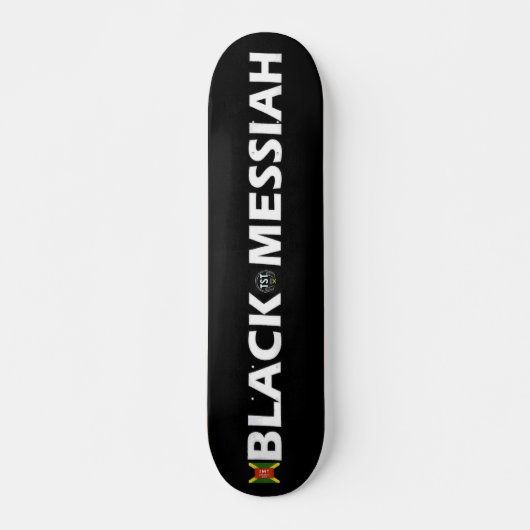 ZWARTE MESSIAS Skateboard, 7¾" Deck Persoonlijk Skateboard (Voorkant)