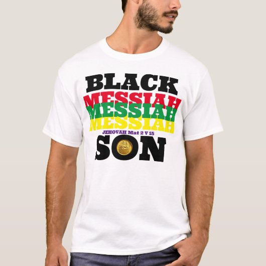 ZWARTE MESSIAS ZOON T-Shirt (Voorkant)