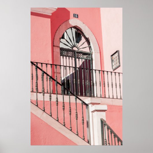 ZWARTE METAALGATE POSTER (Voorkant)