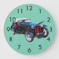 Zwarte Mg Tc Antiek auto