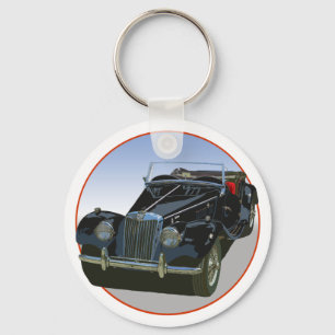Zwarte MG TF 1500 Sleutelhanger
