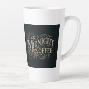 Zwarte Middernacht Koffiemok Latte Mok