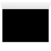 Zwarte Minimalistische Trouw | Script Gereserveerd (Binnen Horizontaal (Onder))