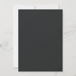 Zwarte Minimalistische Uitnodiging Moderne Elegant