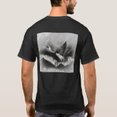 Zwarte Mist T-Shirt van mannen (Achterkant)