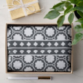 Zwarte Moderne Been Inleg Decoupage Papier (Geschenk)