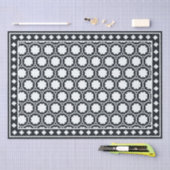Zwarte Moderne Been Inleg Decoupage Papier (Craft)