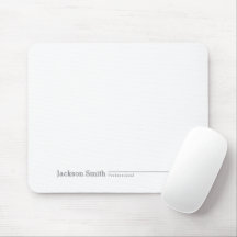 Zwarte moderne, gepersonaliseerde minimalistische