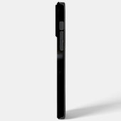 Zwarte moderne schedel Case-Mate iPhone case (Achterkant / Links)