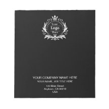 Zwarte moderne zakelijke professionele aangepaste 