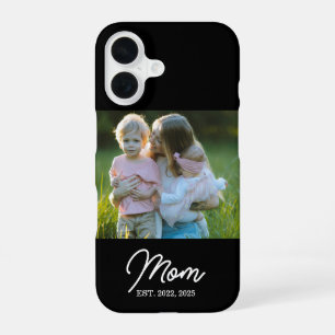 Zwarte Moeder Gevestigde Script Foto Case-Mate iPhone 16 Hoesje